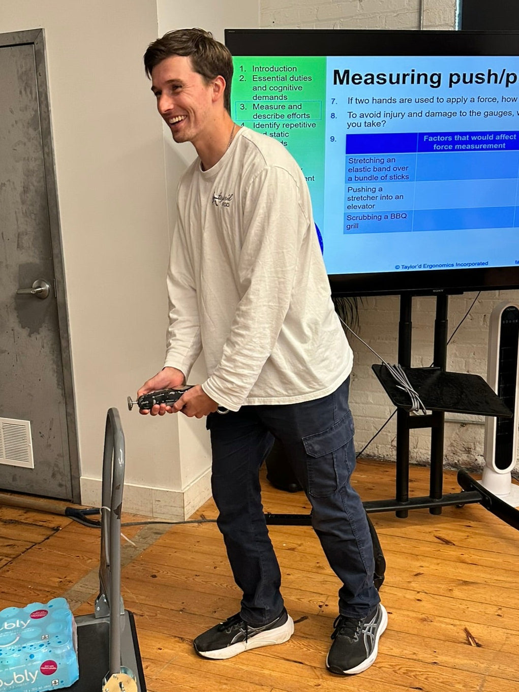 Physical and Cognitive Demands Analysis Workshop, Cambridge, ON