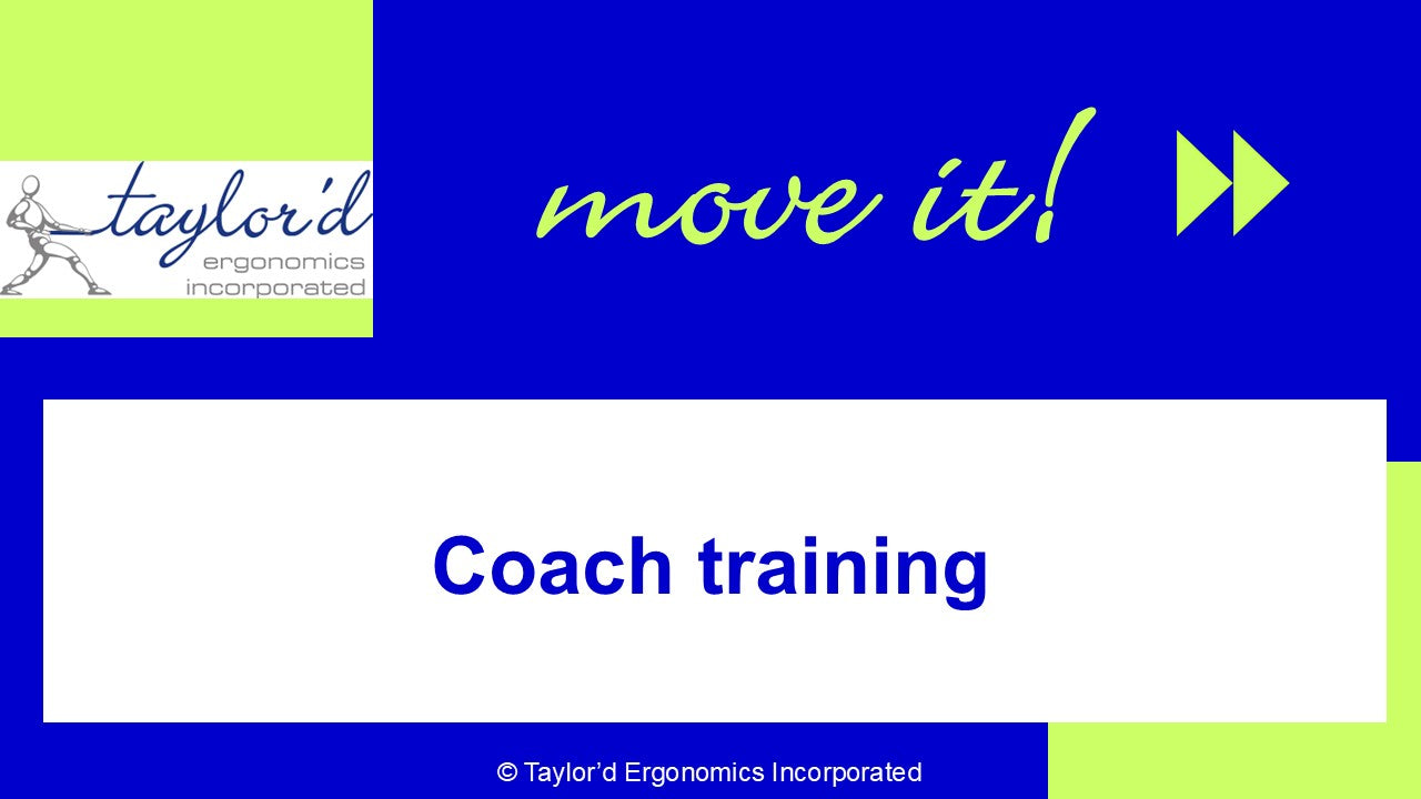 Move it! (Stretch, strength +) Site License